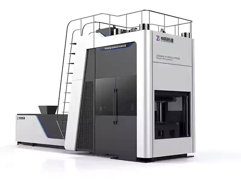 Máquina para fabricar palés de plástico reciclado